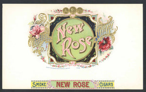 New Rose Brand Inner Cigar Box Label