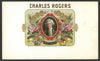 Charles Rogers Brand Inner Cigar Box Label