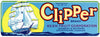 Clipper Brand Vintage Frostproof Florida Citrus Crate Label, strip