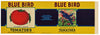 Blue Bird Brand Vintage Fredonia New York Tomato Can Label