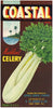 Coastal Brand Vintage Canal Point Florida Celery Crate Label