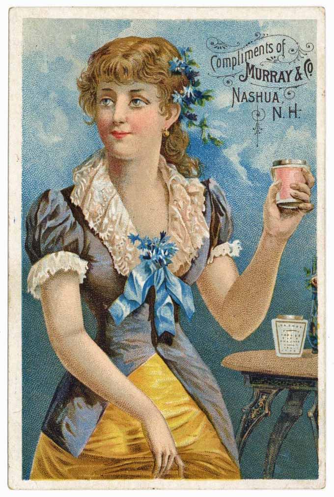 Victorian Trade Card, Murray & Co. Perfume