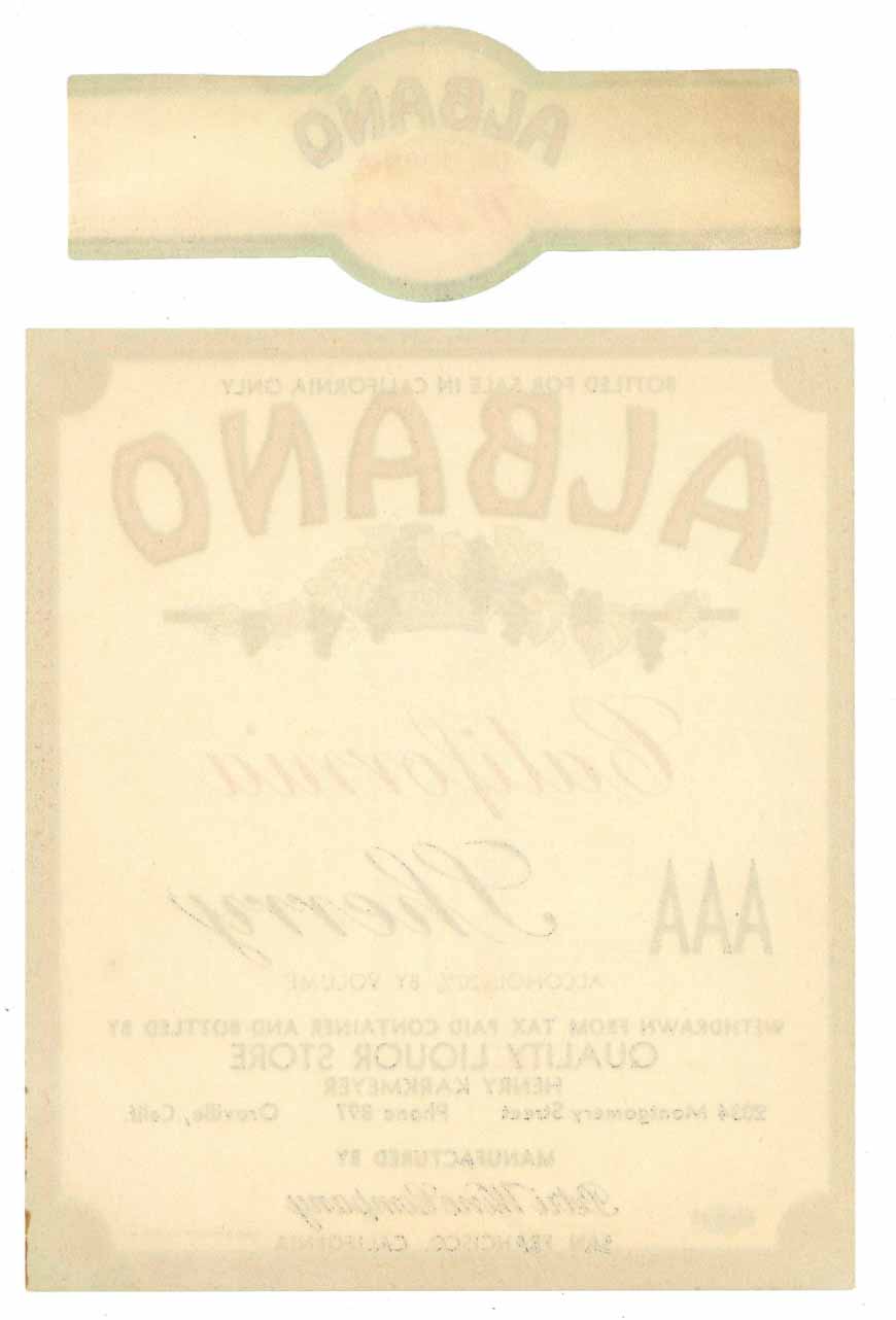 vintage italian wine labels