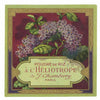A L Heliotrope Brand Vintage French Perfume Label