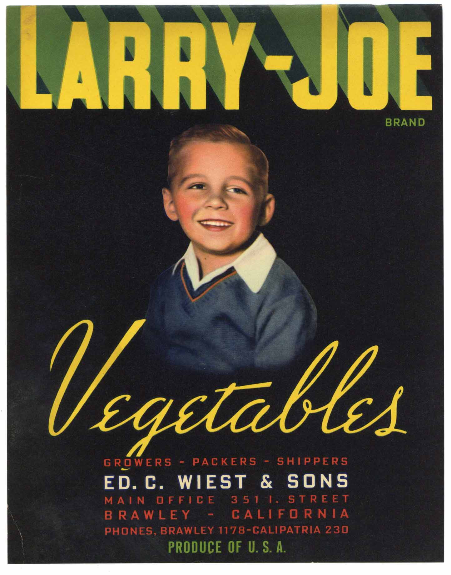 Larry's Vintage Sign