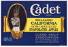 Cadet Brand Vintage Apple Crate Label, s
