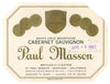 Paul Masson Brand Vintage Saratoga Cabernet Sauvignon Wine Bottle Label