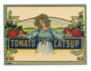 Tomato Catsup Vintage Bottle Label