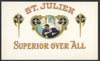 St. Julien Brand Inner Cigar Box Label