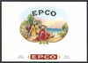Epco Brand Inner Cigar Box Label