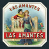 Las Amantes Brand Outer Cigar Label