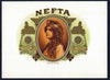 Nefta Brand Inner Cigar Box Label