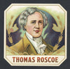 Thomas Roscoe Brand Outer Cigar Label