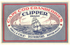 Clipper Brand Vintage Boston Massachusetts Cranberry Crate Label, 1/2