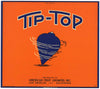 Tip-Top Brand Vintage California Orange Crate Label