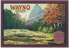 Wayno Brand Vintage Fillmore California Lemon Crate Label