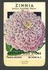 Zinnia Vintage Archias Seed Store Seed Packet