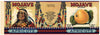 Mojave Brand Vintage Apricot Can Label