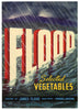 Flood Brand Vintage Arizona Vegetable Crate Label