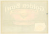 Golden Bowl Brand Vintage Santa Paula Lemon Crate Label