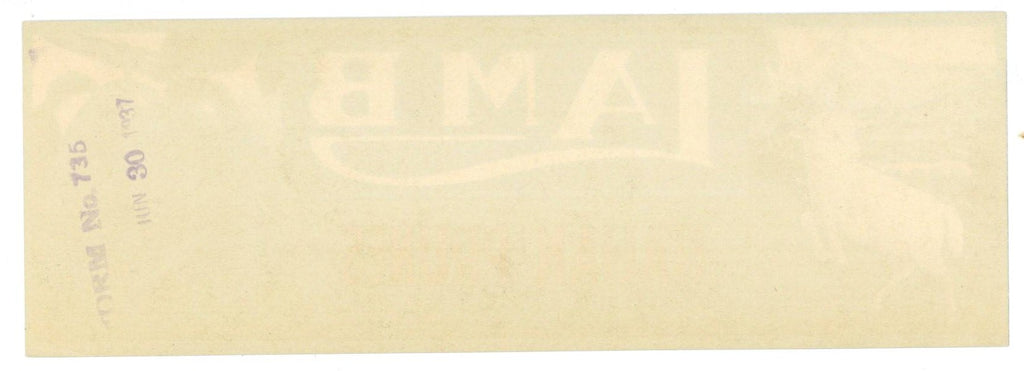 Prune Label Lamb Brand Vintage Yakima Washington Italian Prune Crate Label ...