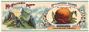 Mt. Whitney Brand Vintage Yellow Peaches Can Label, op