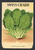 Swiss Chard Antique Genesee Valley Litho. Seed Packet, 427