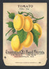 Tomato Antique Everitt's Seed Packet, Yellow Pear
