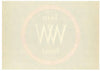 Twin WW Brand Vintage Wenatchee Washington Pear Crate Label