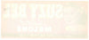 Suzy Bel Brand Vintage Blythe California Cantaloupe Crate Label, red