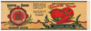 Griffon Brand Vintage Tomato Sauce Can Label, small