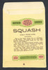 Squash Antique Rice's Seed Packet, White Bush Scallop