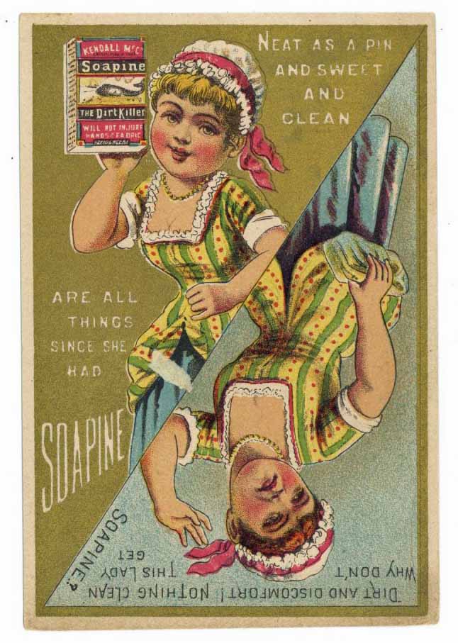 Victorian Trade Card, Soapine