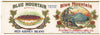 Blue Mountain Brand Vintage Little Rock Arkansas Red Kidney Beans Can Label