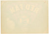 Red Fan Brand Vintage Lemon Crate Label