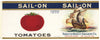Sail-On Brand Vintage St. Louis Missouri Tomato Can Label