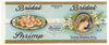 Bridal Brand Vintage Philadelphia Pennsylvania Shrimp Can Label