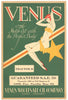 Venus Brand Vintage Geneva Nebraska Oil Can Label