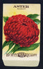 Aster Antique Burt's Seed Packet