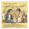 Victorian Trade Card, Tarrant's Seltzer Aperient, Metamorphic