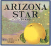 Arizona Star Brand Vintage Grapefruit Crate Label