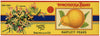 Honeysuckle Brand Vintage Bartlett Pear Can Label