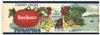 Cherry Grove Brand Vintage Fincastle Virginia Tomato Can Label