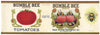 Bumble Bee Brand Vintage St. Joseph Missouri Tomato Can Label