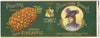 Princess Brand Vintage Wahiawa Hawaiian Islands Pineapple Can Label
