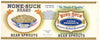 None-Such Brand Vintage Chicago Illinois Bean Sprouts Can Label