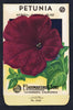 Petunia Vintage Lagomarsino Seed Packet, Hybrida