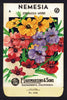 Nemesia Vintage Lagomarsino Seed Packet