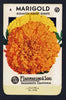 Marigold Vintage Lagomarsino Seed Packet, Gigantea Sunset