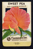 Sweet Pea Vintage Lagomarsino Seed Packet, Early Flowering Bridesmaid